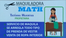 Servicios de costura y maquila